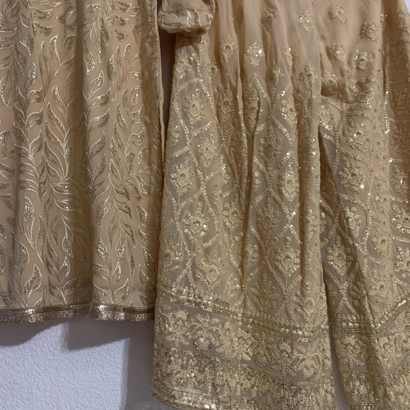 Sharara suit kammez length 37 chest 38 waist 16 hip 18 sharara length 41 - Picture 2 of 6
